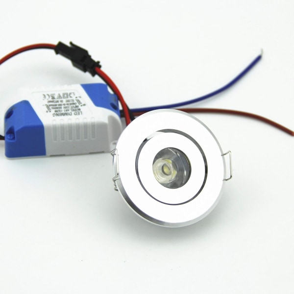 10-pack Mini LED-downlights för tak, infällda LED-spotlights