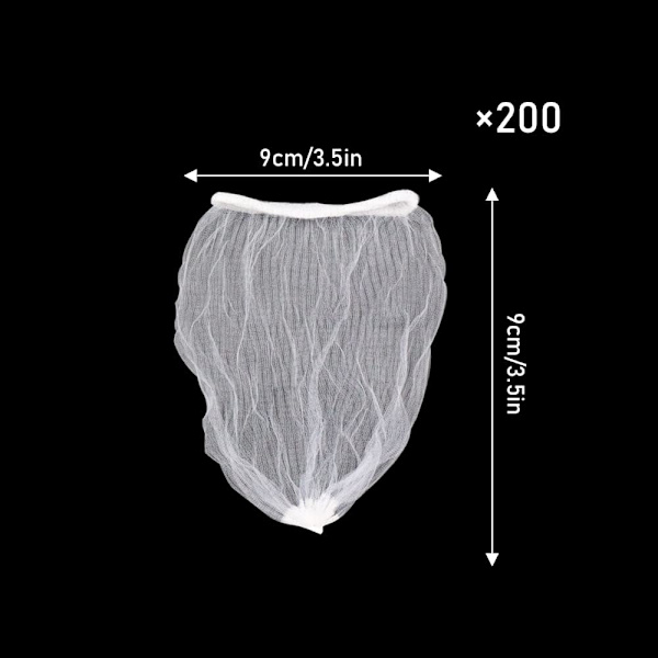 200 kpl 9 x 9 cm verkko siivilä viemäri suodatin verkko verkko kertakäyttöinen
