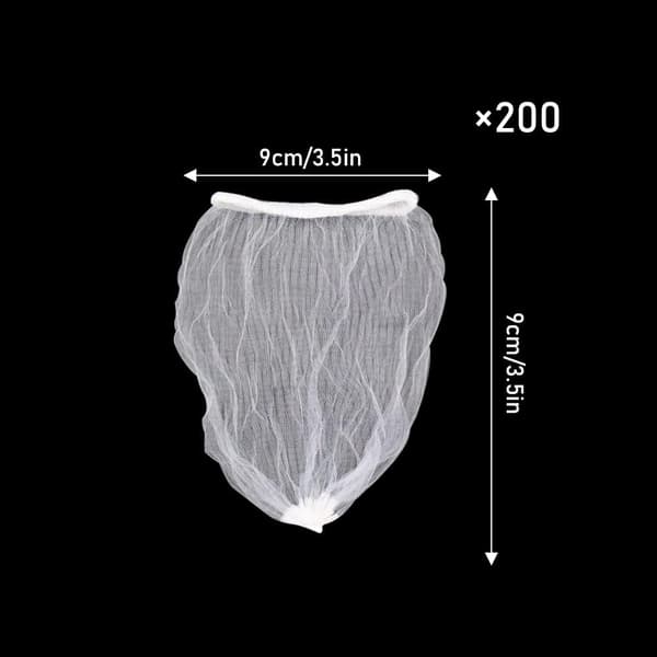200 stk. 9 x 9 cm netfilter til kloakafløb