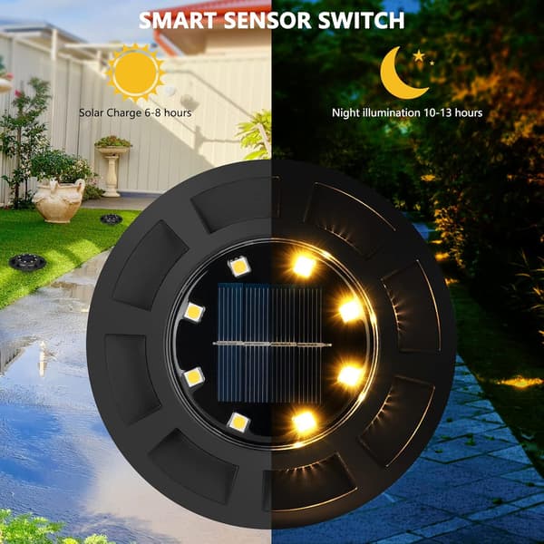 Chaude couleur Lampes solaires de jardin