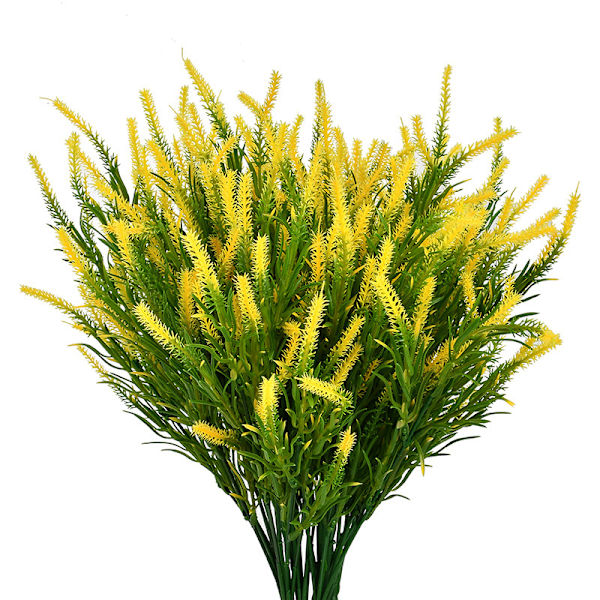 2 stk kunstig flokk lavendel, bryllupsfest hjemmeinnredning,