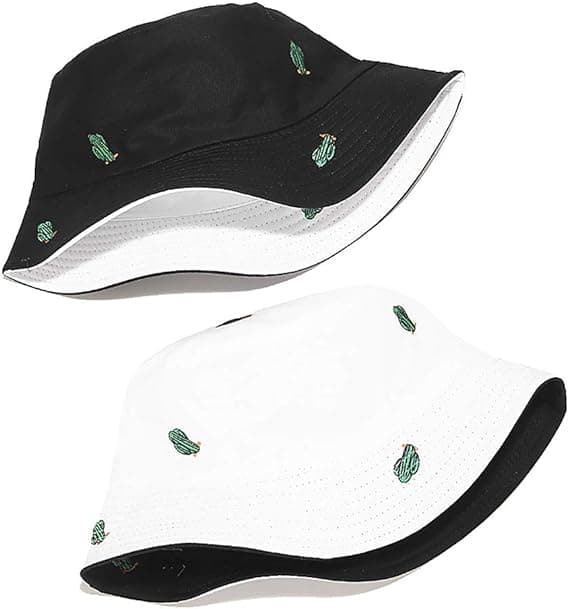 Dame Fiskerhat Solhat Visor Hatte Reversible Foldbar Spand