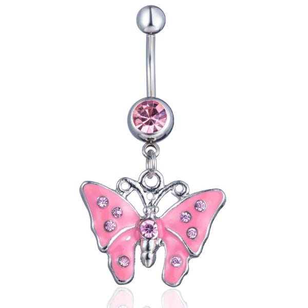 “Baby On Board” BioFlex Graviditets Navle Dangle Mave Ring,