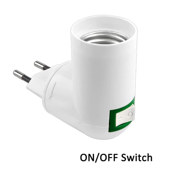 E27-kanta langattomalla kytkimellä, LED-lampun pidike, AC 230V, E27-mainos