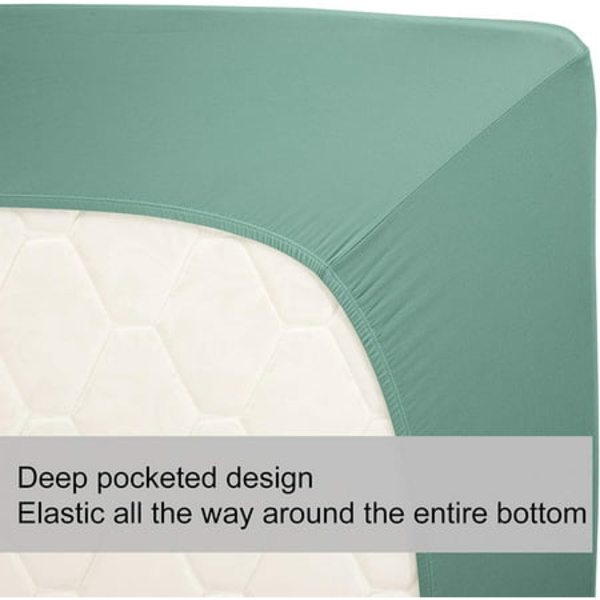 Mjuk stretch queen-size lakan endast - Jersey stickad & mysig T-shirt