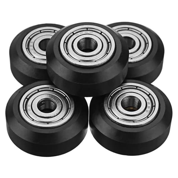 12 stk. 3D-printermodeller Remskive V-slot POM Plast Remskive Mode