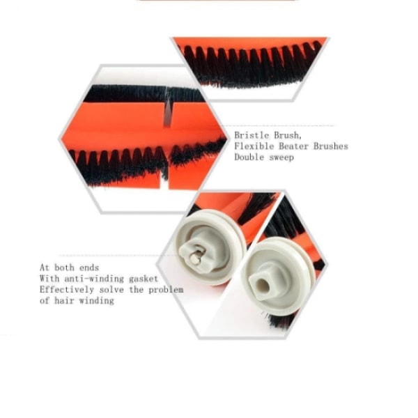 Tillbehörspaket Xiaomi Roborock S5, S50, S51, S55 Vit