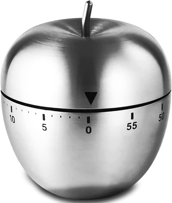 Kök Timer Timer Äppelform Manuell Mekanisk Rotation Alarm
