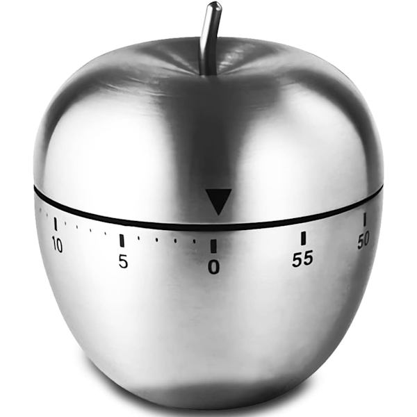 Køkken Timer Timer Æble Form Manuel Mekanisk Rotation Alarm