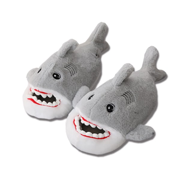Børneslippers, Vinter Plys Slippers til Småbørn Shark Root Sko