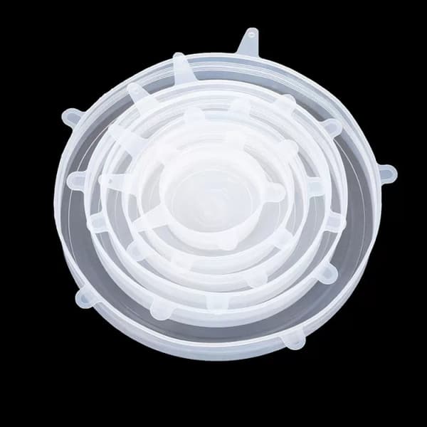 Silikonlokk - Stretch Locks 6 stk. transparent