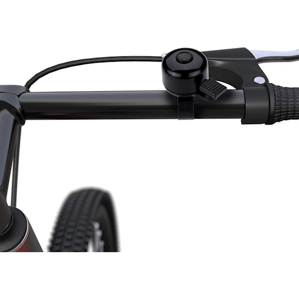 Cykelklokke Aluminium Cykelklokke, sort og blå