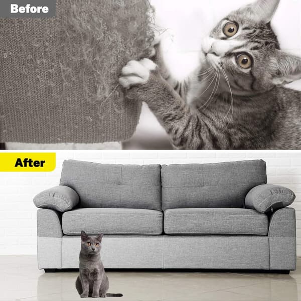 Kattesofa skrapebånd skrapepost møbelbeskyttelse sofa