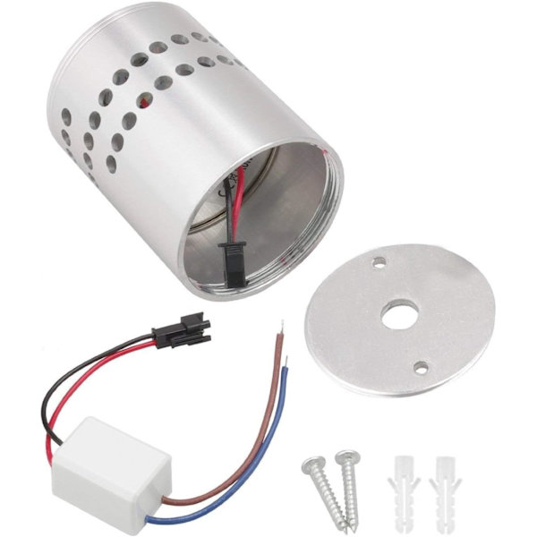 3 watt LED væglampe, aluminium væglampe, badeværelseslampe, moder
