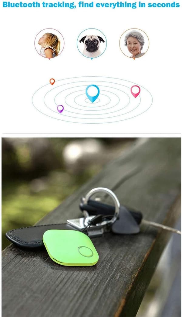 Avainten etsintälaite, GPS-avainetsin Bluetooth-seurannalla