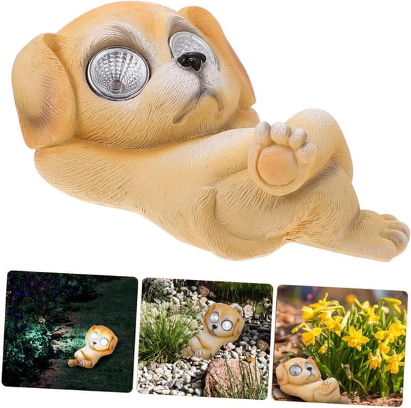 1 stk. Solcelledyr Lys Solcelle Plænelys Solcelledyr Lampe Sti