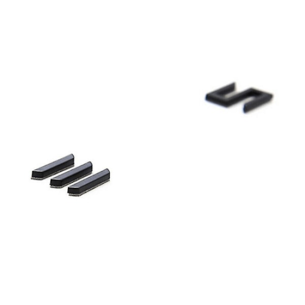 3D matt sort Tesla-bokstaver Trunk Panel Badge