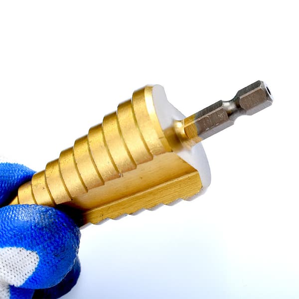 3PCS Trin Trin Bits Sæt Højhastigheds Stål Trin Bor Bits Sæt - (4-12mm