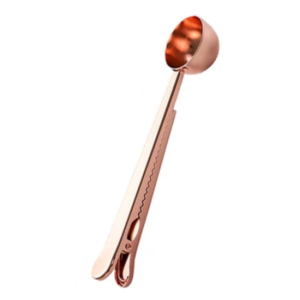 Kaffe mål med lukning - Rose Gold