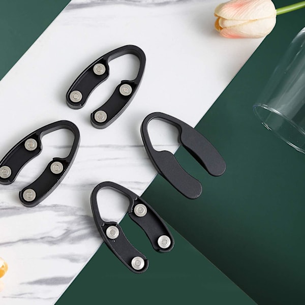 Håndholdt premium vinflaske foliekutter med magneter, 4 pakke