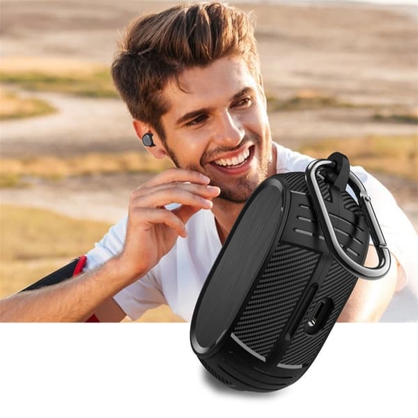 Beskyttelsesveske til Jabra Elite 7 Pro/7 Active - Svart