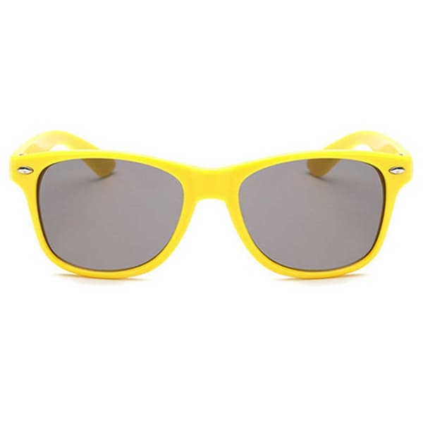 Små solbriller for barn - Wayfarer barnesolbriller - Gul Gul yellow