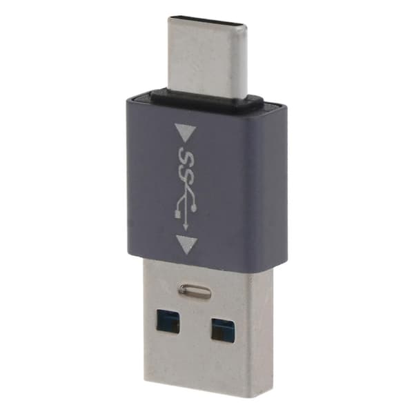2 stk. USB3.0 Han til Type-C Han Adapter Understøtter Datasynkronisering og Opladning