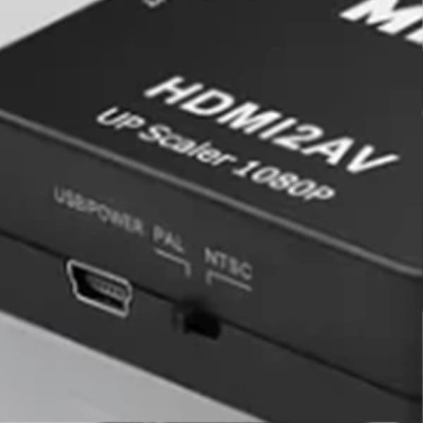 Mini AV - HD Multimedia Interface -muunnin, Micro HD - AV -sovitin, HD-videomuunninlaatikko, Plug and Play