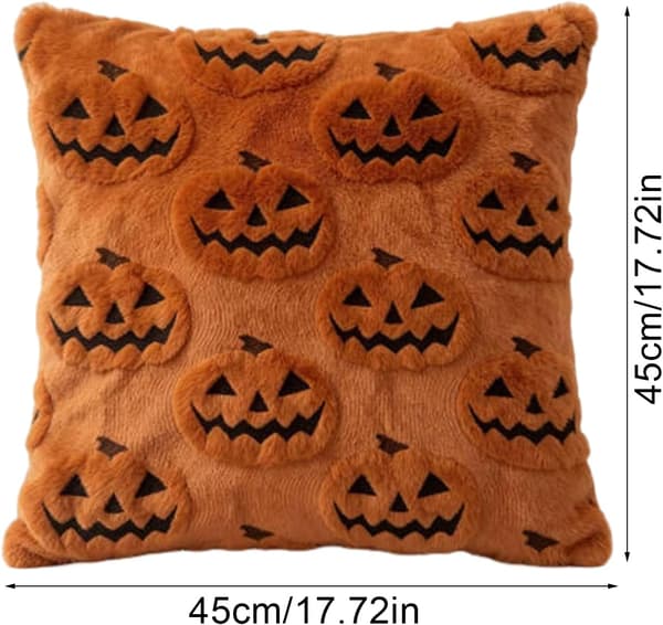 Halloween gresskar putetrekk 45 x 45 cm (#B)1 stk B