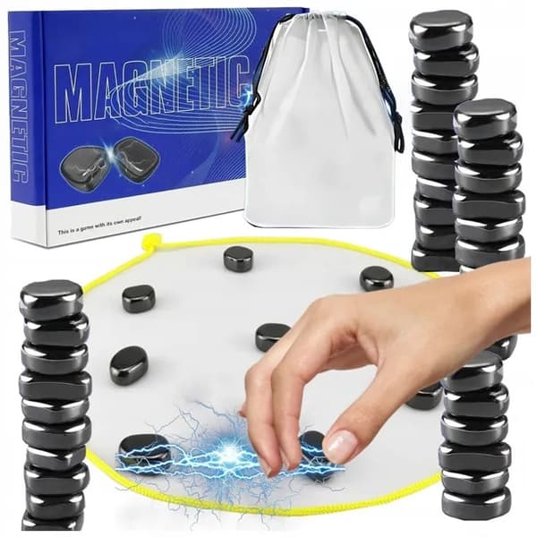 Magnetisk magnetspill - Morsomt selskapsspill med magnetsteiner