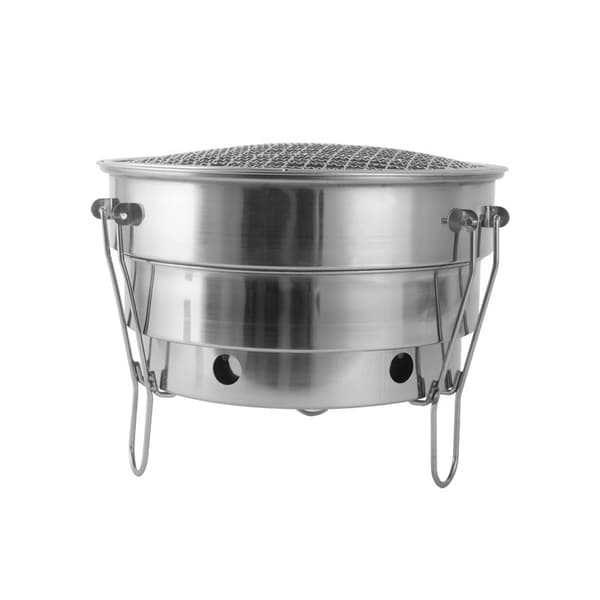 Bärbar BBQ-grill - Kompakt och bekväm för utomhusbruk
