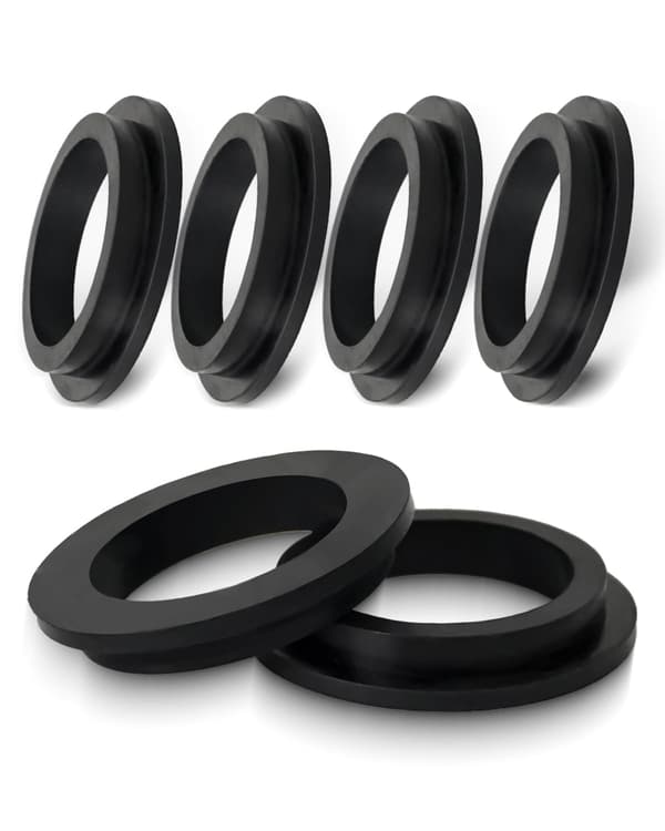 Sæt med 6 Gummi O-ringe til Intex Pool Pumpe, Intex Pool Tilbehør, Pool Sandfilter, Intex Spa Forsegling