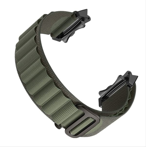 Kompatibel med nylonögla för Amazfit T-Rex 2 Grön Green