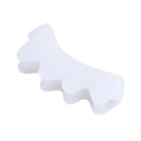 Hallux Valgus Tåspreder / Tåseparator – Støtte Transparent
