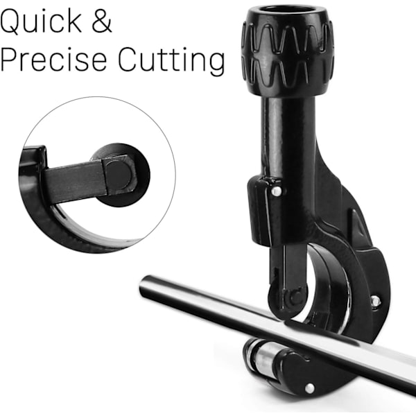 Rørkutter Justerbar 1/8\"-1-3/8\" (3-35mm) Rørkutter, Kobberrørkutter, Rørlegger Rørkutterverktøy