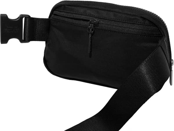 Bæltetaske Fanny pack crossbody tasker til kvinder Everywhere bæltetaske (sort)