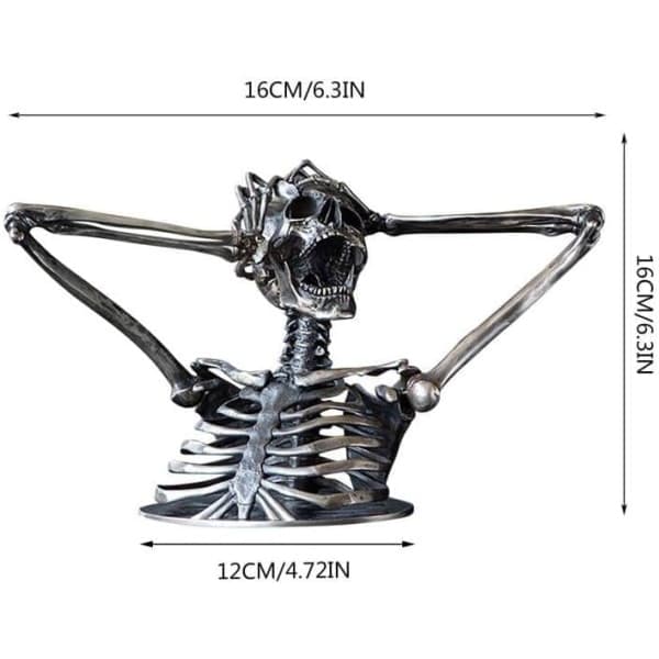 Bryt reglerna Madness Squelette Bystskulptur, Bryter alla T