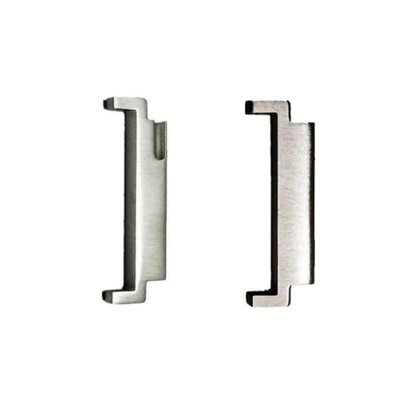 Hopeinen kellonrannekkeen liitin - Yleissovitin 20mm - 20mm