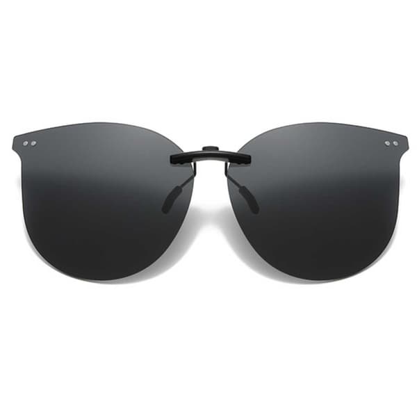 Clip On Cateye Aurinkolasit Musta musta black