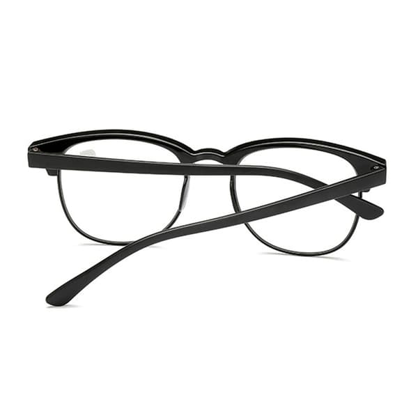 Sorte Clubmaster Læsebriller Styrke 3.0 Briller sort black