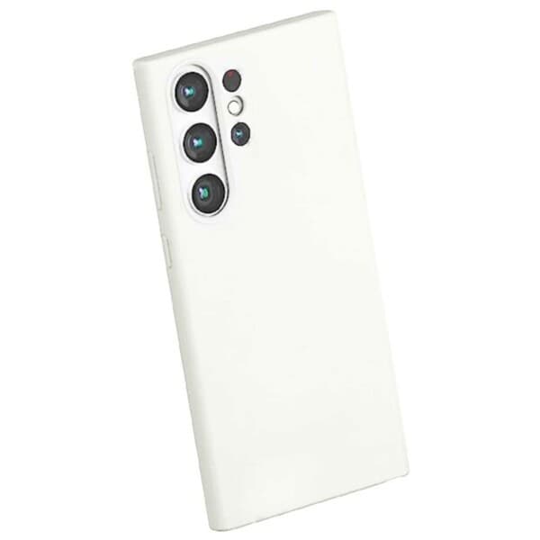 Galaxy S23 Ultra Skal Silikon Vit vit white