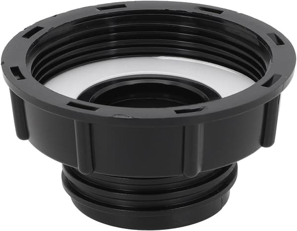 Tankslangehane Størrelsesadapter 80mm til 60mm IBC Tankforbindelse Skylleventiladapter til IBC Beholdere Tonnageventil