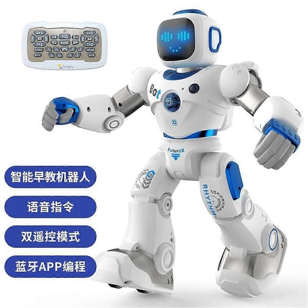 Smart RC Robot Leke Elektrisk Pedagogisk Leke med Stemme Dans Dialog Programmering for Barn