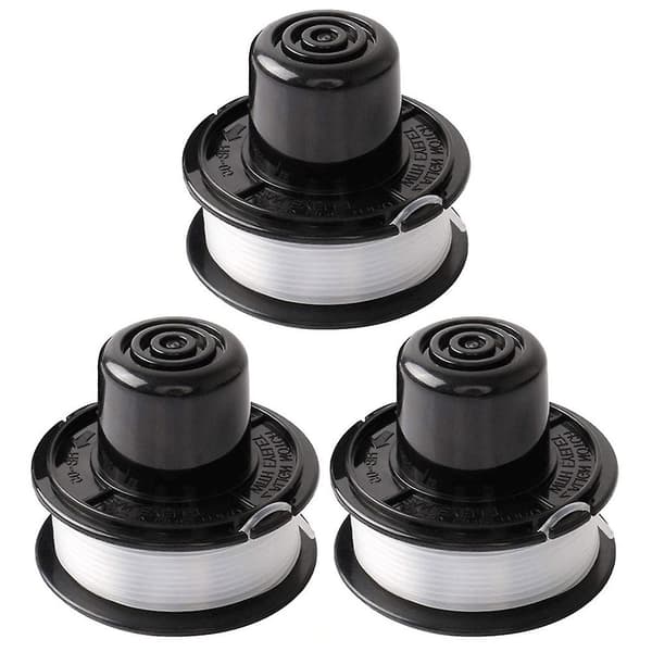 3 st RS-136-BKP Trådspolar för Black &amp; Decker Gräsklippare Ersättningsdelar