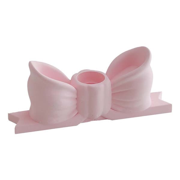 Spiral Aromaterapi Fransk Rosett Rosa Harpiks Lysestake - Dekorativ Pynt