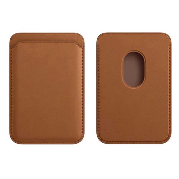 Brun Magsafe Korthållare för iPhone brun brown