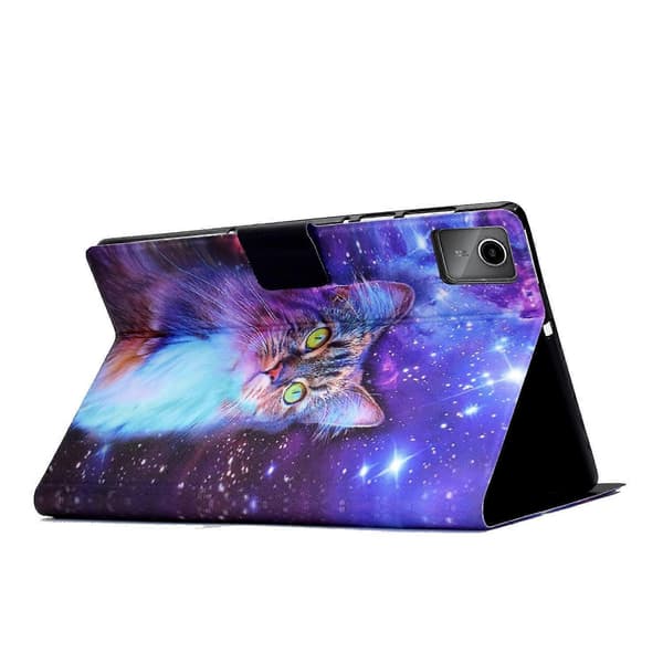 For Lenovo Tab M11/Xiaoxin Pad 11 2024 Deksel Kortholder Mønster Lær Tablet Cover