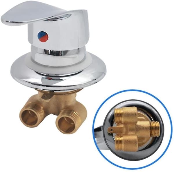 Bronze brusearmatur udløbsventil G1/2\" kobling