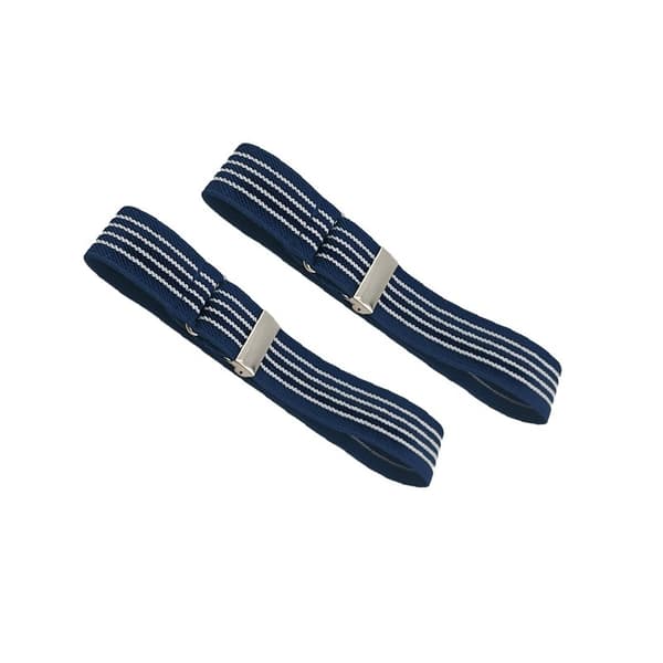 Elastiske armbånd - Justerbare armbånd for menn og kvinner Blå
