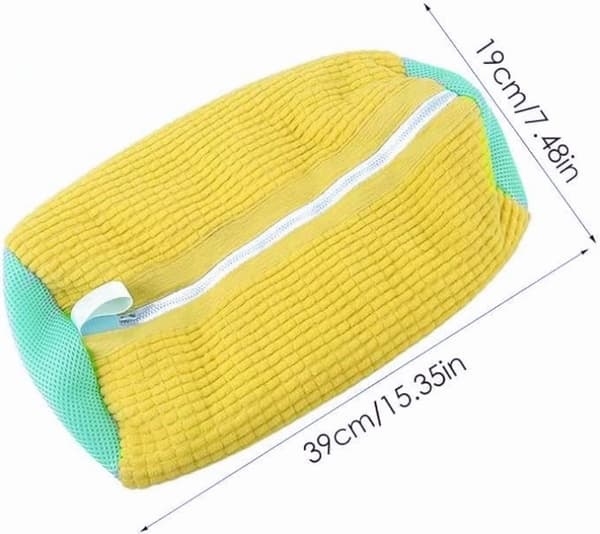 Skoservaskeposer 2 stk. Gul Yellow